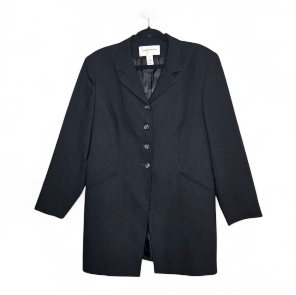 Jones New York, Suit,  Blazer, Black, Size 16.